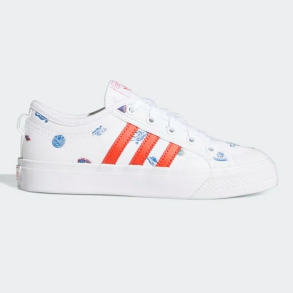 ADIDAS Shoes Nizza J‎ "Out Of This World" Kids Size 4.5 NEW - Picture 3 of 8